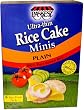 Paskesz Thin Rice Cake Mini, Plain, 4.2-Ounce Packages (Pack of 12)