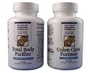 Cellular Research Formulas - Dual-Action Cleanse - 60 Tabs Total Body Purifier + 90 Tabs Colon Clear
