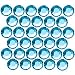 Swarovski Crystal Hotfix Flatback RHINESTONE #2028 Xilion Rose ss20 Aquamarine (50) Image