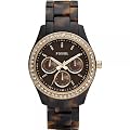 Fossil Damen-Multifunktonsuhr Dress Stella Schildpatt ES2795