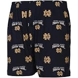NCAA Men's Notre Dame Fighting Irish Supreme Boxers (Navy, Medium)
