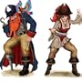 Bonny Blade & Calico Jack Wall Add-Ons Child