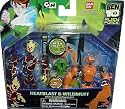Ben 10 Alien Creation Chamber Mini Figure 2-pack Heatblast and Wildmutt