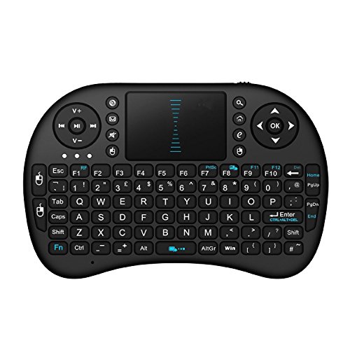 Daelin I8 Mini 2.4ghz Wireless Touchpad Keyboard with Mouse for Pc, Pad, Xbox 360, Ps3, Google Android Tv Box, Htpc, Iptv