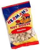 Herman's Nut House Natural Pistachios, 2-Ounce Bags (Pack of 24)