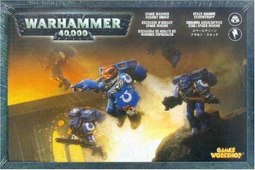 Childrens Toyshop  Toys : Games Workshop Space Marine Assault Squad