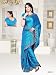 Designer Gajji Silk Bandhani Style Saree with Resham Work