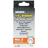 1000 Pkg Easy Tacker Staples 1 4 55114 by FPC