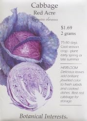 Cabbage "Red Acre" Seeds