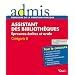 Assistant des biblioth�ques : Epreuves �crites orales cat�gorie B