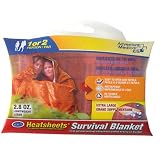 Adventure Medical Kits Heatsheets Survival Blanket For Two Person, (Pack of 2)