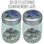 Electronic Money Jar (Set of 2)