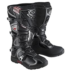 Fox Racing Comp 5 Youth Boys MX Motorcycle Boots - Black