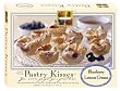 The Perfect Bite Co  Pastry Kisses- Blueberry Lemon Cream, 12 Count Tray, 8-Ounce Box (Pack of 4)