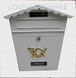 from Marksman Outside White letter Mail box