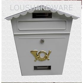 Outside White letter Mail box