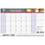 Turner MLB Philadelphia Phillies 2010 Academic Desk Calender, 11 x 17 Inches (8230386)