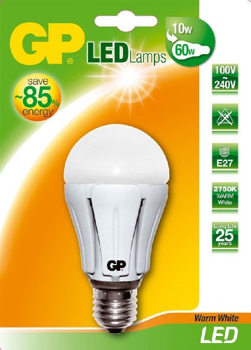 GP Lighting LED Classic A60 10W/230V E-27 2750 K