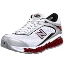 New Balance Men's MR1306 Running Shoe,White/Red,12.5 D