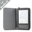 Acase(TM) Lighted Kindle 3 Leather Case (Black)