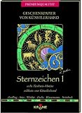 Produkt-Bild: Geschenkpapier Sternzeichen 1 Zwilling-Stier-Widder-Fische-Wassermann-Steinbock