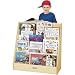 FLUSHBACK PICK-a-BOOK STAND - 1 SIDED children's book shelf