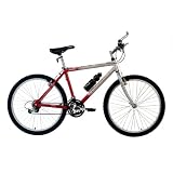 Mens Barracuda Hardtail Bike - Gray/ Red (26)