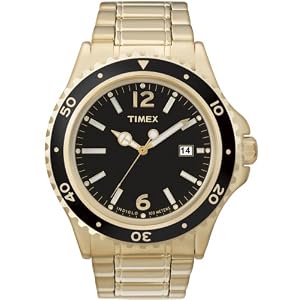 Timex Men's Classic Gold-Tone Bracelet Sport Watch #T2M562