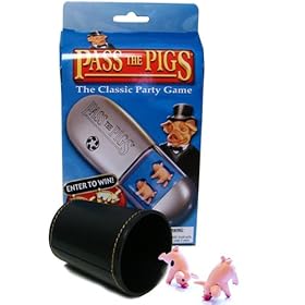  Pass the Pigs Game w/ Free Dice Cup
