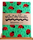 Mimi the Sardine  Coated Organic  Cotton  Splashmat, Ladybug