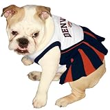 Pets First DEN-4007-MED NFL Chicago Bears Dog Cheerleader Dress, Medium