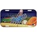 Los Angeles Dodgers - Field High Def License Plate MLB Pro Baseball