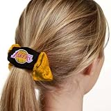 Los Angeles Lakers Yellow Hair Scrunchie - Hair Twist - Ponytail Holder