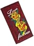 Designer Style Red Rose "Endless Love Forever" Wallet Checkbook Holder
