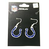 NFL Indianapolis Colts Dangle Fish Hook Earrings