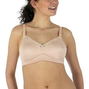 Gilligan & OMalley® Lace Trim Soft Cup Nursing Bra - Mocha