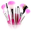 Shany Pro Vegan Mineral Brush Set with Pink Clutch