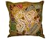 Goldenrod Indian Moti Bead Patchwork Throw Pillows Cushion Cover 24"