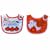 Luvable Friends Embroidered Halloween Side Closure Baby Bib