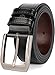 Beltox Fine Menâ€™s Casual Leather Jeans Belts 1 1/2â€ Wide 4MM Thick Alloy Prong Buckle Work Dress Belt for Menï¼ˆBlackï¼Œ32-34ï¼‰