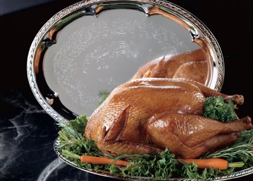 Silver Finish Serving Tray