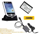 Original Dell Axim USB Cradle Sync Dock for X50 X50V X51 X51V HandHelds + 1100 mAh Replacement Battery
