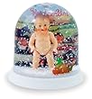 Petitcollin- 20010 - Accessoire de poup�e - Boule Neigeuse - Basse Cour avec Petitcollin- Blanc