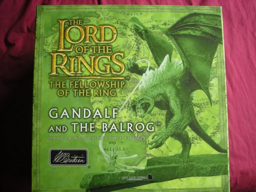 Childrens Toyshop  Toys : William Britain Gandalf and the Balrog lord of the rings hand painted diorama