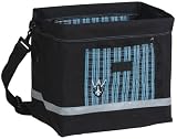 Avenir Shopping Pannier - 1078cu in, Light Blue Plaid