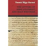 the letters of anne gilchrist and walt whitman