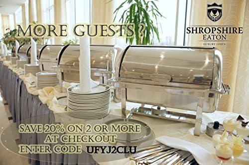 Cloth Dinner Napkins - Luxury Kitchen Linen for your Table -Isis White Chambray Cloth Napkins 18" x 18"