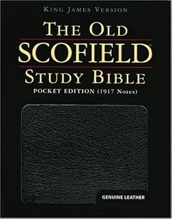 The Old ScofieldRG Study Bible, KJV, Pocket Edition