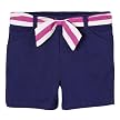 Newborn Girls' DwellStudio for Target® Tie Front Bermuda - Grape Juice