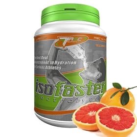 ISOFASTER BEST ENERGY DRINK x 400g - Grapefruit (For Runners, Cyclists & Endurance Athletes)